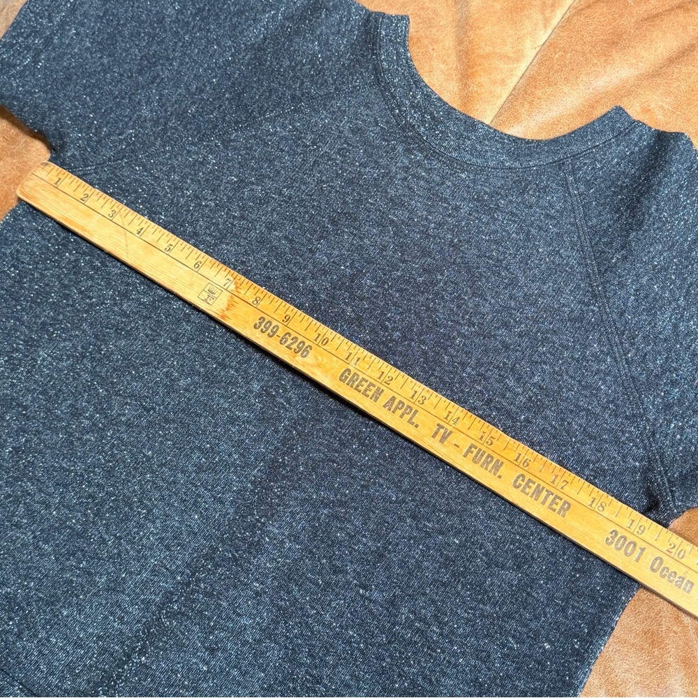 FLANNEL Australia Cotton/ Lurex Sparkle Sweater Shirt Women’s Size 0/XS NWOT - Picture 7 of 7